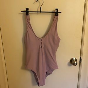 Aerie swim lavender one piece